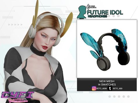 Sims 4 Headphones Cc, Ts4 Clothes, Sims 4 Hair Male, Sims 4 Black Hair, Sims 4 Anime, Sims 4 Cc Folder, Sims Games, Sims 4 Dresses, Sims 4 Characters