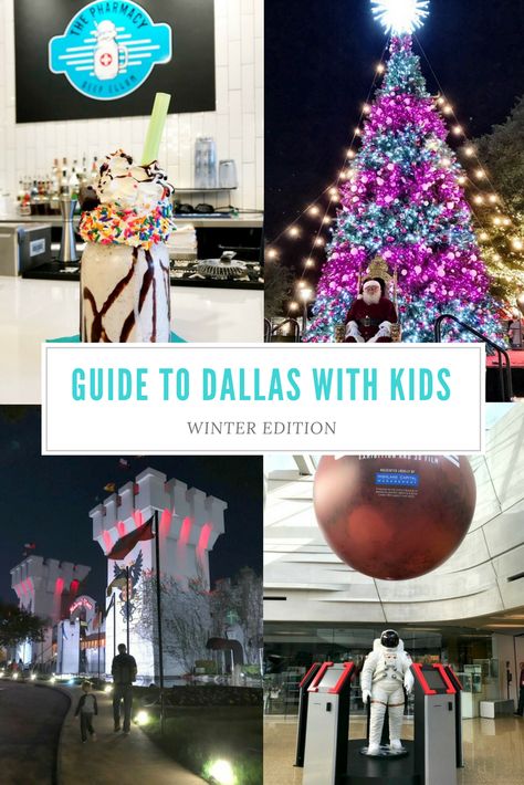 Guide to Dallas with Kids: Winter Edition is packed full of where to stay, where to eat and what to do with families in mind. Dallas With Kids, Dallas Christmas, Dallas Things To Do, Fun Places For Kids, Dallas Hotels, Kids Restaurants, Texas Winter, Texas Vacation, Dallas Restaurants