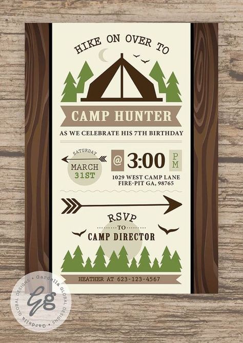 Camping Birthday Party, Camping Party, Camping Birthday, Camping invitation, Camping Invite, Camping Party, Campfire, Sleep Over Invitation, Camp Out, boy scouts, S'mores, Camping Party, Birthday, DIY, Cake, Cupcakes Kids Camping Party, Birthday Party Camping, Camping Party Invitations, Camping Invitations, Birthday Invitations Diy, Camping Birthday Party, Camping Parties, Camping Birthday, Camping Party