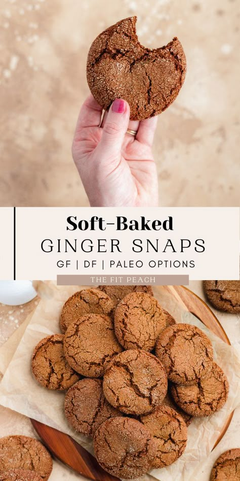 Fall Baking Healthy Gluten Free, Gluten Free Ginger Bread Cookies, Sunday Bread, Asthma Diet, Gluten Free Christmas Baking, Gluten Free Ginger Cookies, Gluten Free Ginger Snaps, Healthy Holiday Baking, Holiday Bakes