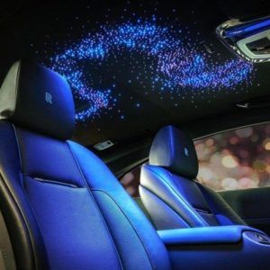 6W RGB Smart LED Galaxy Headliner Lights 200 Strand Fiber Optic Light Cable Rolls Royce Wraith Interior, Rolls Royce Interior, Galaxy Car, New Rolls Royce, Car Interior Diy, Jeep Wrangler Accessories, Rolls Royce Wraith, Wrangler Accessories, Royce