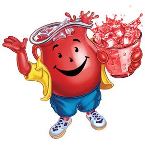 The Kool-Aid Man Rock Club, Kool Aid Man, Type Logo, Logo Unique, Brand Icon, Best Commercials, Pin Logo, Kool Aid, Mad Scientist