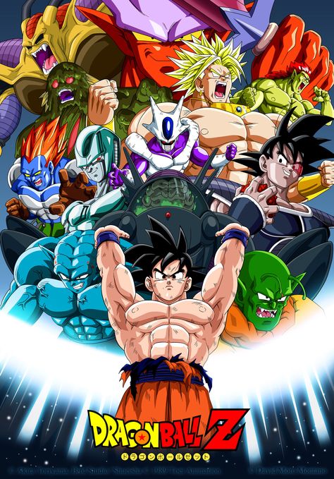 Goku and the Enemies of Films by SrMoro on @DeviantArt Goku Vs Beerus, Dbz Movie, Image Dbz, Dragon Ball Super Wallpapers, Goku Vs, Dragon Ball Super Goku, Dbz Art, Dragon Balls, Dragon Ball Wallpapers