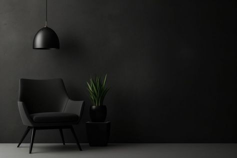 Black wall architecture furniture. | premium image by rawpixel.com / juju. Dark Grey Sofa, Wall Architecture, Background Zoom, Office Background, Zoom Background, Background Dark, Grey Sofa, Sofa Sofa, Wall Background