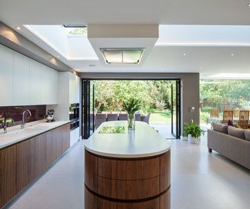 Milnthorpe Ceiling Extractor Fan Island, Rh Kitchen, Ceiling Extractor Fan, Kitchen Lighting Over Table, Kitchen Extractor, Extractor Fan, London Kitchen, Dream Kitchens Design, Flat Panel Cabinets