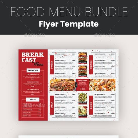 Frozen Food Labels, Logo Types, Scotch Pancakes, Menu Sans Gluten, Brochure Food, Creative Restaurant, Restaurant Identity, Menu Flyer, Food Menu Template