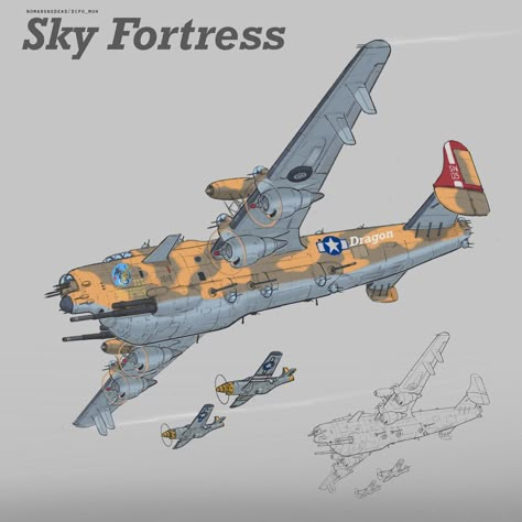 ArtStation - Flying things compilation Dieselpunk Vehicles, Military Drawings, Starship Design, Military Artwork, Airplane Art, Aircraft Art, Concept Ships, Alternate History, Aviation Art