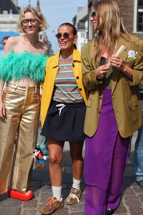 London Fashion by Paul: Street Muses...Before Mark kenly Domino Tan Spring/Summer 2025...CPHFW, Pernille Rosenkilde & Janka Polliani Janka Polliani, Pernille Rosenkilde, Summer 2025, London Fashion, Denmark, Muse, Fashion Beauty, Spring Summer, Women Wear