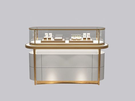 Professional Custom Display Showcase Factory Display Table Design, Display Counter Design, Jewellery Showcase, Counter Tables, Jewelry Showroom, Jewelry Shop Display, Jewelry Store Interior, Jewelry Booth, Jewelry Furniture