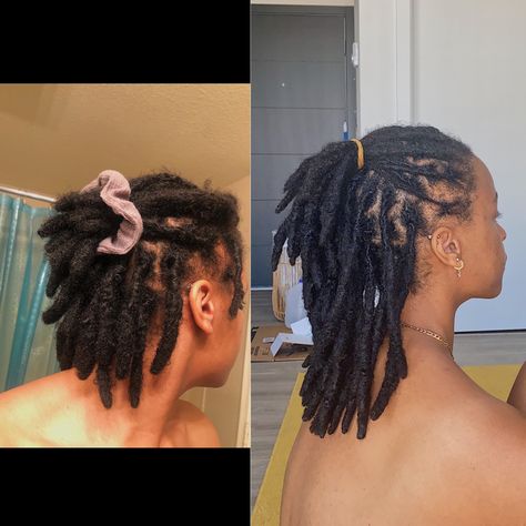 Short Thick Locs, Puffy Locs, Dreadlocks Journey, Dreadlock Inspiration, Loc Goddess, Thick Locs, Bad Girl Style, Hair Locs, Short Locs