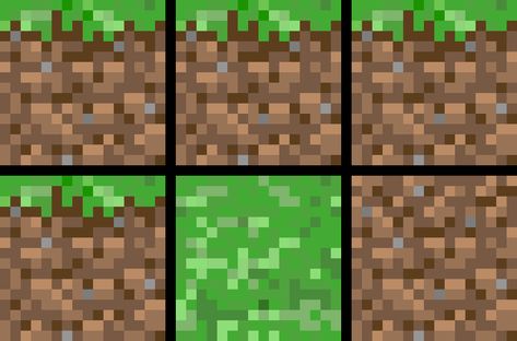 Pixilart - MC Grass Block by ANGRYKIRBACHU98 Block Pixel Art, Minecraft Grass Block, Grass Block, Minecraft Things, Minecraft Blocks, Game Sprites, Block Painting, Cute Mugs, Creepers