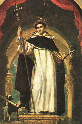 Happy feast of St. Dominic!! Dominican Order, St Dominic, Saint Dominic, Holy Father, Religious Images, Catholic Prayers, Catholic Art, Jesus Is Lord, Blessed Mother