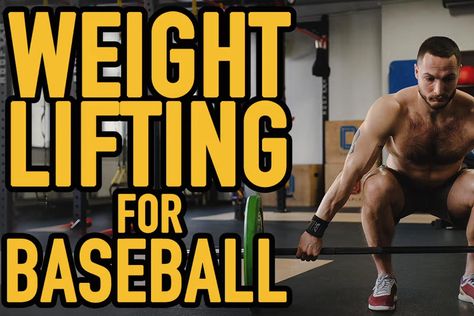 Get ready to take your baseball skills to new heights! Look at this in-depth guide on how weight lifting for baseball to optimize your game. Workouts For Baseball Players, Baseball Workouts For Kids, Baseball Workouts Strength, Baseball Strength Training, Weight Lifting Program, Lifting Programs, Strength And Conditioning Workouts, Weekly Workout Schedule, Baseball Workouts