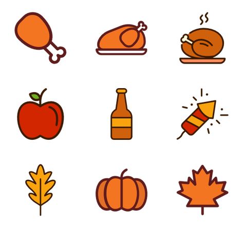 32 Thanksgiving icons for personal and commercial use. ood Ware Lineal Color icons. Download for free at flaticon.com now! #Flaticon #freeicons #icons #thanksgiving #webdesign Simple Thanksgiving Drawings, Easy Thanksgiving Drawings, Thanksgiving Doodles Easy, November Icons, Thankful Illustration, Thanksgiving Font, Dinner Background, Thanksgiving Doodles, Doodles Journal