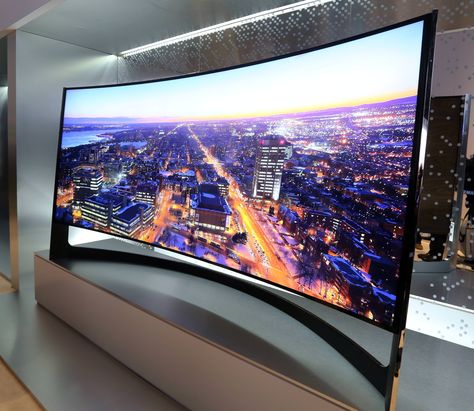 4K Smart TV Tv Set Up, Curved Tvs, Uhd Tv, نظارات شمسية, Tech Toys, Tv Screen, 4k Tv, Future Tech, Samsung Tvs