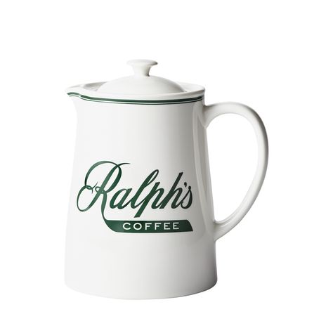 Ralph's Coffee Beverage Server Ralph Lauren Coffee, Coffee Biscuits, Beverage Server, Fall Entertaining, Ralph Lauren Home, Coffee Roasting, Fine Porcelain, Coffee Bar, Coffee Drinks