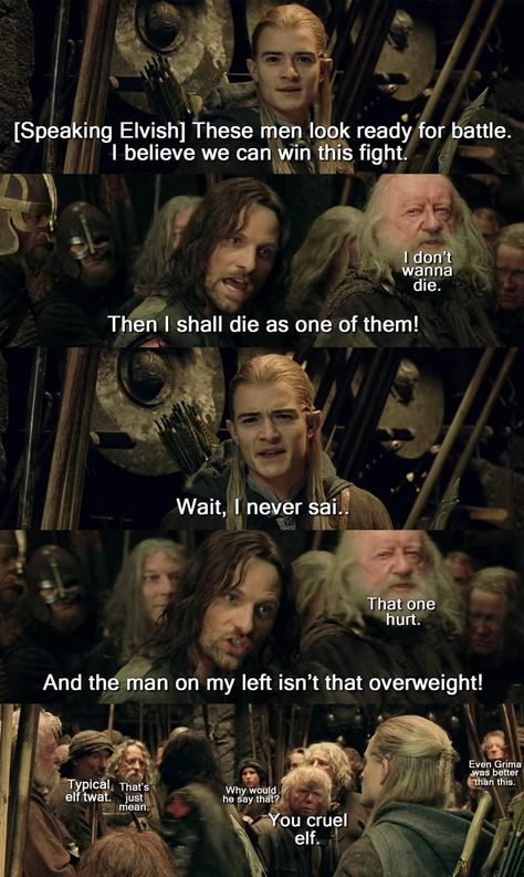 Legolas X Reader, Funny Lotr, Legolas And Gimli, Random Funny Memes, Lotr Funny, Concerning Hobbits, Jrr Tolkien, Legolas, X Reader