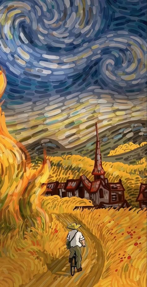 Van Gogh Drawings, فنسنت فان جوخ, Van Gogh Wallpaper, Van Gogh Style, Starry Night Art, Vincent Van Gogh Art, Arte Van Gogh, Van Gogh Paintings, Art Van