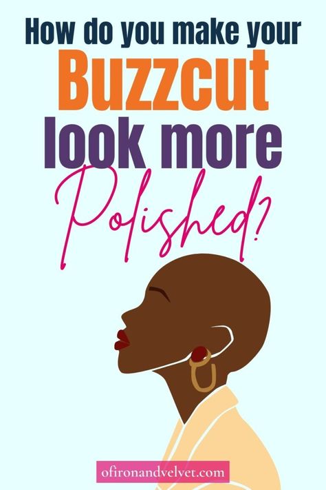 This super easy trick will make your buzz cut look more polished - Of Iron and Velvet Outfits For Buzzcut Women, Styling Buzzcut Women, How To Style A Buzzcut Women, How To Style Buzzcut, Women Buzzcut Style, Shaved Hair Styles For Women, Style Buzzcut, Womens Buzzcut, Buzz Cuts For Women