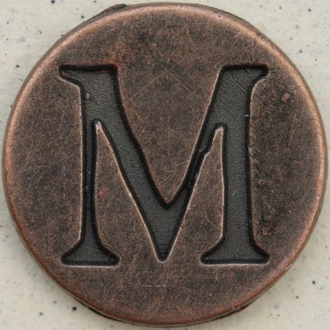 Copper Uppercase Letter M | Leo Reynolds | Flickr Dark Academia Widget, Circle Letters, Copper Letters, Monogram Wallpaper, Graphic Design Letters, Letter Photography, Alphabet Names, The Letter M, M Letter