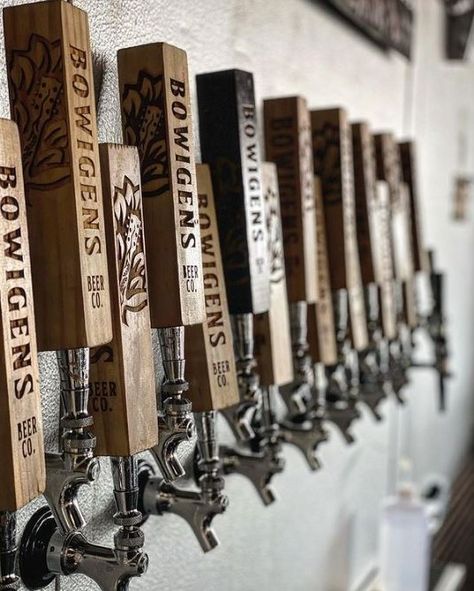 Grab a beer on draft from Bowigens, just an elevator ride away. 🍻 Draft Beer Bar, Beer Brewing Equipment, Tap Handles Beer, Draft Beer, Beer Taps, Beer Bar, Magnetic Knife Strip, Knife Block, Beer