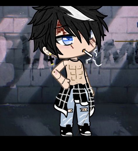 Gacha Life Boy Outfits, Gacha Boy Oc, Gacha Life Boy, Gacha Editing, Gacha Boy, Cute Nike Outfits, Gacha Edit, Gacha Oc, Oc Ideas