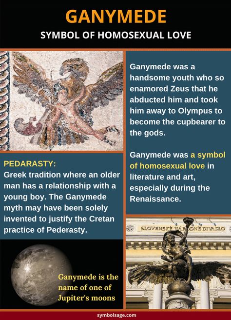 Greek God Of Homosexuality, Ganymede And Zeus, Ganymede Mythology, Zeus And Ganymede, World Mythology, Greek Mythology Gods, Ancient History Facts, Greek Tradition, Creation Myth