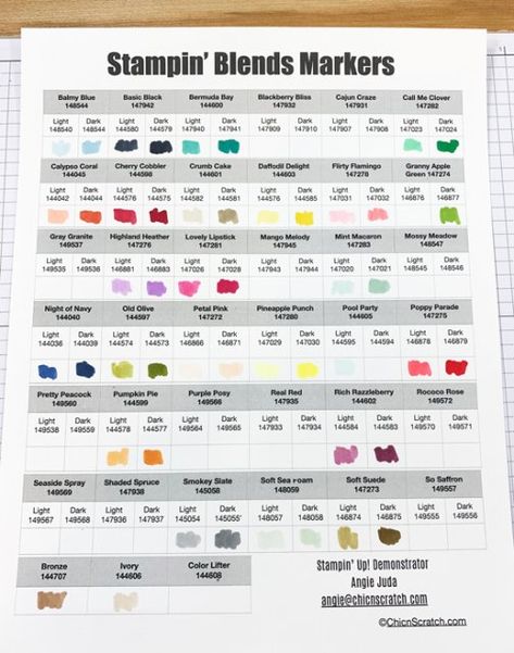 Stampin Up Markers, Blending Markers, Craft Paper Storage, Card Making Tools, Stampin Blends, Craft Storage Organization, Dishcloth Knitting Patterns, Stamp Tutorial, My Live