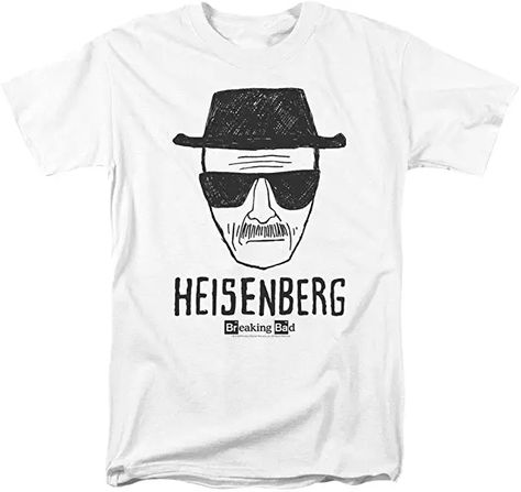 Amazon.com: breaking bad shirt Bad T Shirts, Breaking Bad Heisenberg, Pop Culture Tshirts, Adidas Vintage, Disney Stars, Laid Back Style, Breaking Bad, Cotton Shorts, Workout Shorts