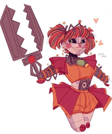 Fnaf Circus Baby Fanart, Circus Baby Art, Scrap Baby Fanart, Scrap Baby Fnaf, Circus Baby Fanart, Funtime Freddy, Elizabeth Afton, Fnaf Baby, Fnaf Sl