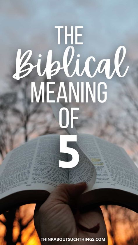 Learn about what the number 5 means spiritually by looking into what the Bible has to say! Number 7 Spiritual Meaning, Biblical Numbers, Abc Bible Verses, The Number 7, Bible Studies For Beginners, Personal Bible Study, Bible Study Printables, Bible Study Plans, Bible Study For Kids