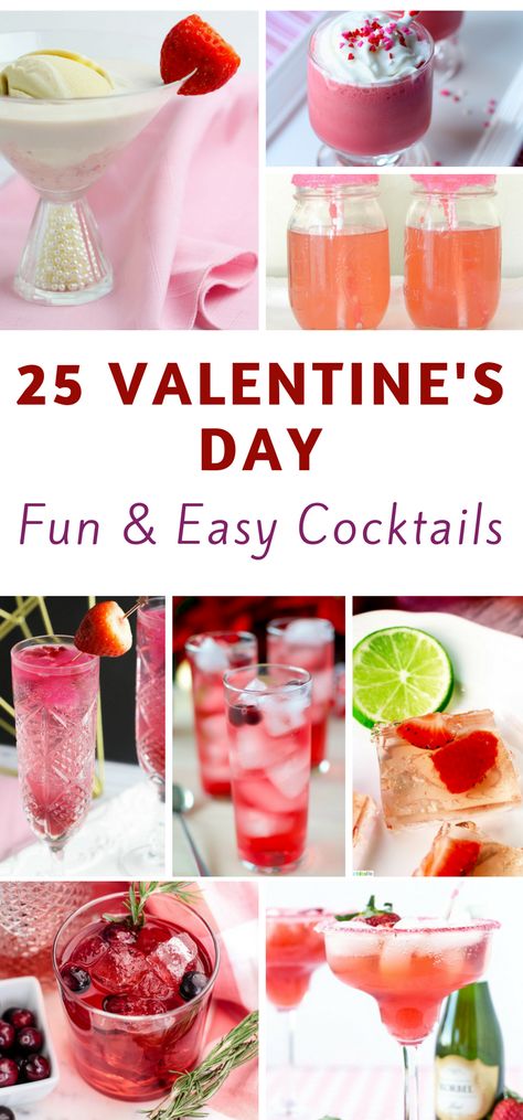 Valentine's Drinks, Valentines Day Cocktails, Valentines Cocktails Drink Recipes, Valentines Drinks Alcoholic, Galentines Cocktails, Valentine Drinks, Valentine Cocktails, Day Cocktails, Drink Names