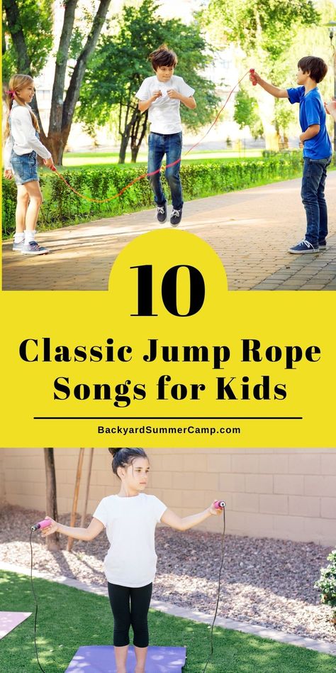 Jump Rope Rhymes, Hand Clapping Games For Kids, Jump Rope Songs, Jump Rope Games, Hand Clapping Games, Jump Rope Challenge, Clapping Games, Teacher Tricks, Rope Skipping