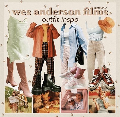 Wes Anderson Outfits, Wes Anderson, Dancing Queen, Color Palettes, Polyvore Image, Dress Up, Film, Polyvore, Outfit Inspo