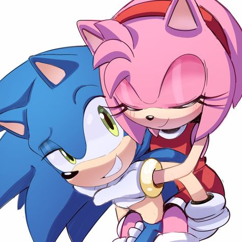 Sonic Amy, Sonamy Comic, Sonic Unleashed, Amy The Hedgehog, Sonic Heroes, Sonic And Amy, Sonic Funny, Blue Hedgehog, Sonic Franchise