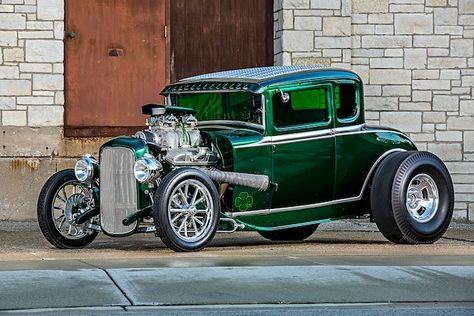 1930 Ford Model A Rat Rod Trucks, Rat Rod Cars, Hot Rods Cars Muscle, Traditional Hot Rod, Rat Rods Truck, Classic Hot Rod, Classic Cars Trucks Hot Rods, Custom Muscle Cars, Hot Rod Trucks