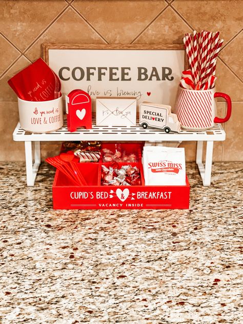 Valentine’s Day Coffee & Hot Cocoa Bar – The Lifestyle Passport Coffee Bar Valentines Decor, Valentine Cocoa Bar, Valentines Cocoa Bar, Valentines Coffee Bar Decor, Valentine Hot Chocolate Bar, Valentines Day Coffee Bar Decor, Valentines Hot Cocoa Bar, Valentine Coffee Bar Ideas, Valentines Coffee Bar