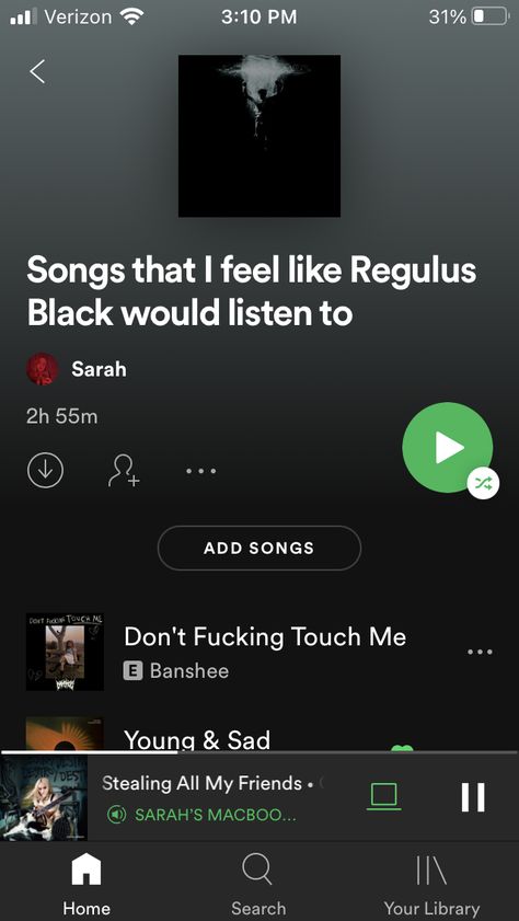 Harry Potter playlists Regulus Black Playlist, Regulus Kinnie, Harry Potter Playlist, Regulas Black, Song Recs, Band Jokes, Siren Song, Playlist Ideas, Play List