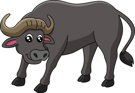 Buffalo Cartoon Clipart Vector Illustration Carabao Drawing Cartoon, Carabao Cartoon, Carabao Drawing, Carabao Clipart, Buffalo Images, Buffalo Vector, Buffalo Clipart, Buffalo Illustration, Buffalo Drawing