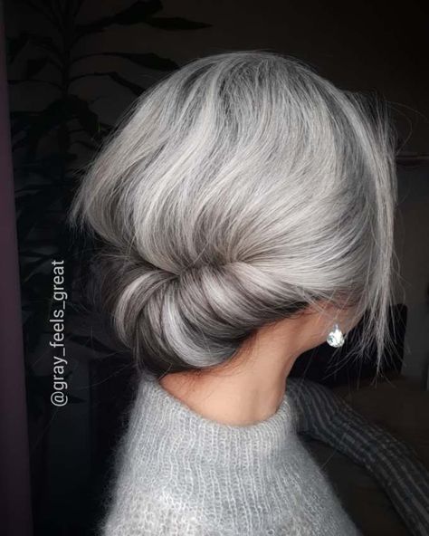 Grey Hair Updos, Wispy Fringe, Long Hairstyles For Women, Grey Hair Care, Women Haircuts Long, Grey Hair Over 50, Gorgeous Gray Hair, Grey Hair Inspiration, Over 60 Hairstyles