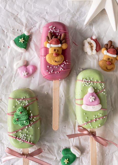 Christmas Cakesicles mit Eierlikör - Emma's Lieblingsstücke Christmas Cakesicles, Nutcracker Birthday Party, Magnum Cake, Nutcracker Birthday, Christmas Cake Pops, Fake Bake, Cake Balls, Instagram Christmas, 2023 Christmas