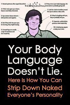 There're a few body language signs that you should always look out for so that you can read anyone like a book, & is an useful skill to have in your repertiore. Reading Body Language, Physcology Facts, Body Language Signs, How To Read People, Mindfulness Journal, Psychology Facts, Body Language, Self Development, Life Skills