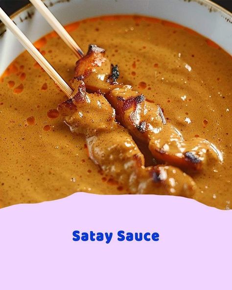 Chef Marion Grasby | Satay Sauce | Facebook Satay Sauce Recipe, Peanut Satay Sauce, Smooth Peanut Butter, Homemade Tartar Sauce, Grandma Cooking, Satay Sauce, Coconut Peanut Butter, Burger Sauce, Grandmas Recipes