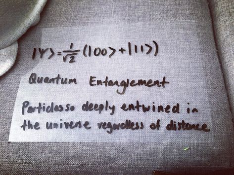 Quantum Physics Love Quotes, Quantum Physics Spirituality Tattoo, Quantum Entanglement Quotes, Quantum Entanglement Art, Quantum Physics Tattoo Ideas, Quantum Entanglement Tattoo, Quantum Entanglement Love, Quantum Mechanics Tattoo, Bonded Souls