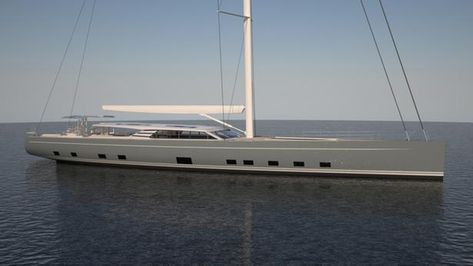 Baltic Yachts' 44.6 metre custom designed sailing superyacht, the Baltic 146, is taking shape Baltic Yachts, Liveaboard Sailboat, Deck Supports, Yacht Builders, Guest Cabin, Boats Luxury, Yacht For Sale, User Experience Design, Yacht Design