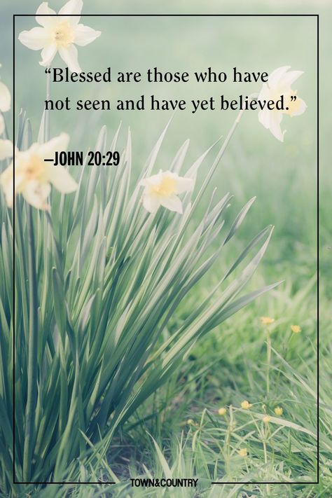 "Blessed are those who have not seen and have yet believed."  –John 20:29 Lds Easter, John 20 29, Happy Easter Pictures, Easter Bible Verses, Happy Easter Quotes, Easter Messages, Resurrection Day, Happy Easter Wishes, Easter Quotes