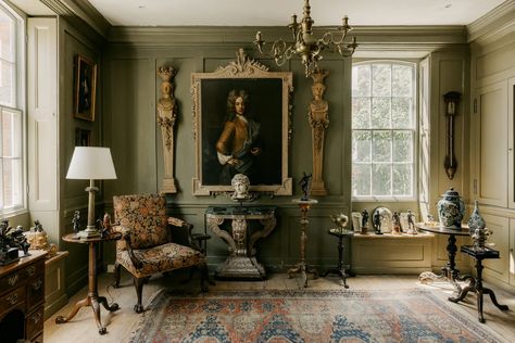 How do you retain the soul of an historic house when renovating? | House & Garden Smallbone Kitchens, Academia Interior, Portuguese House, British Interior Design, Future Furniture, 18th Century House, Queen Anne House, Dollhouse Inspiration, Ritz Hotel