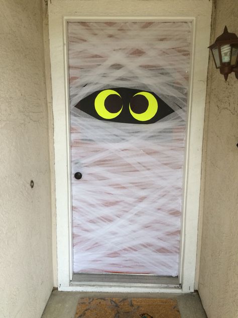 Mummy Door Mummy Door, Class Door, Halloween Things, Halloween Door Decorations, Pumpkin Ideas, Halloween 2023, Halloween Door, Classroom Displays, Diy Halloween Costumes