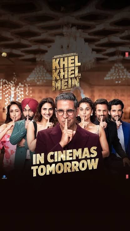 Khel Khel Mein, Hindi Poster, Akshay Kumar, Hindi Movies, Download Movies, Film, Quick Saves