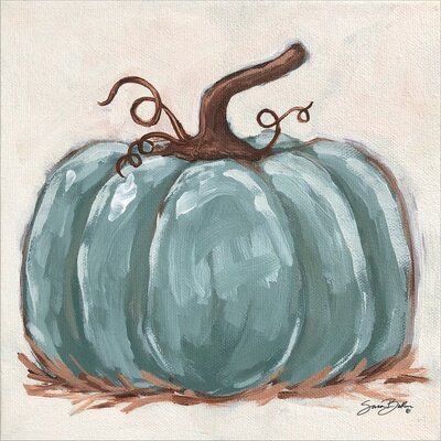 Abstract Pumpkin, Pumpkin Canvas Painting, Painted Decor, Fall Canvas Painting, Pumpkin Canvas, Fall Canvas, Pumpkin Door, Blue Pumpkins, Painting Classes